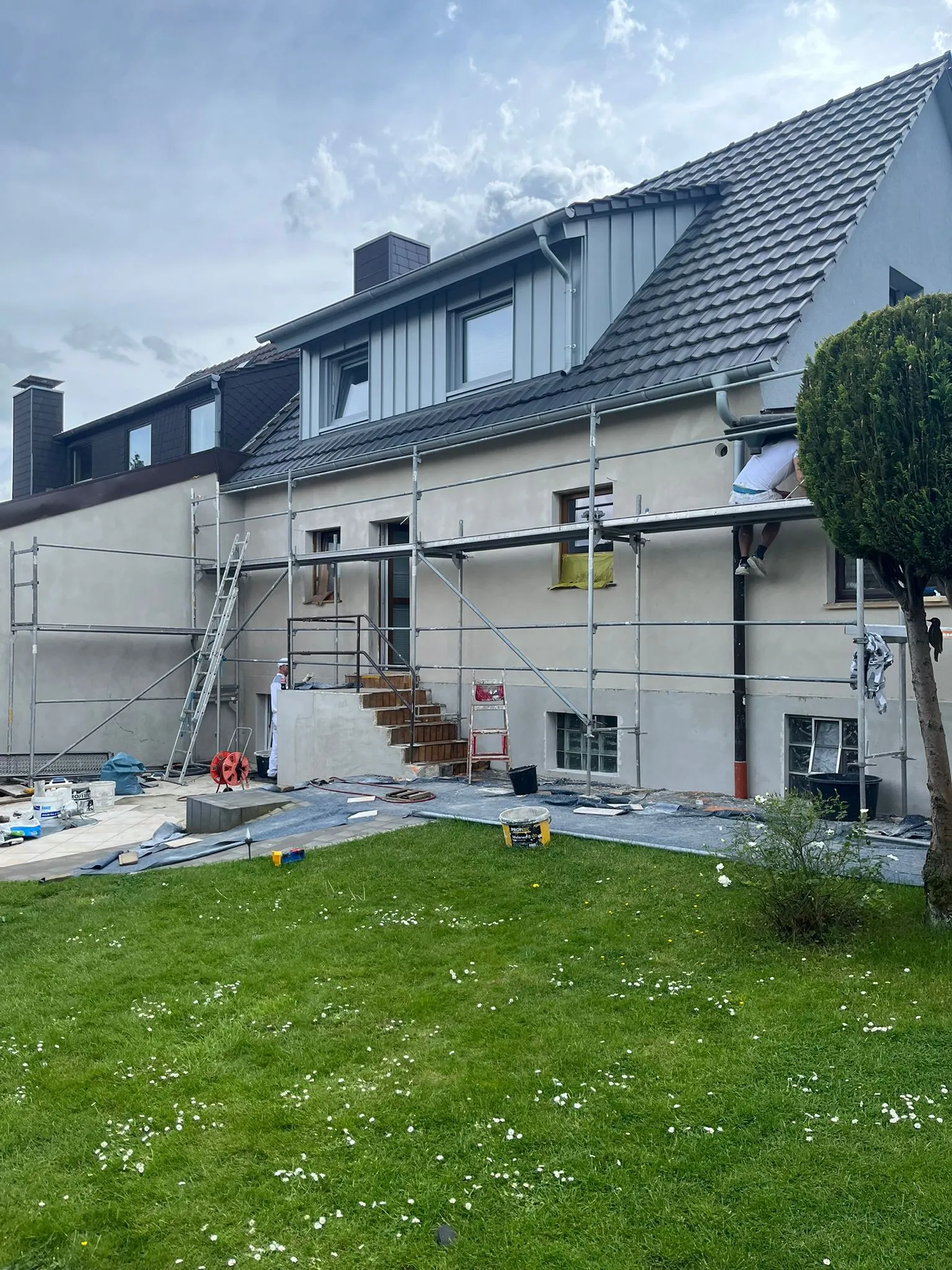 Vorher – Fassadensanierung