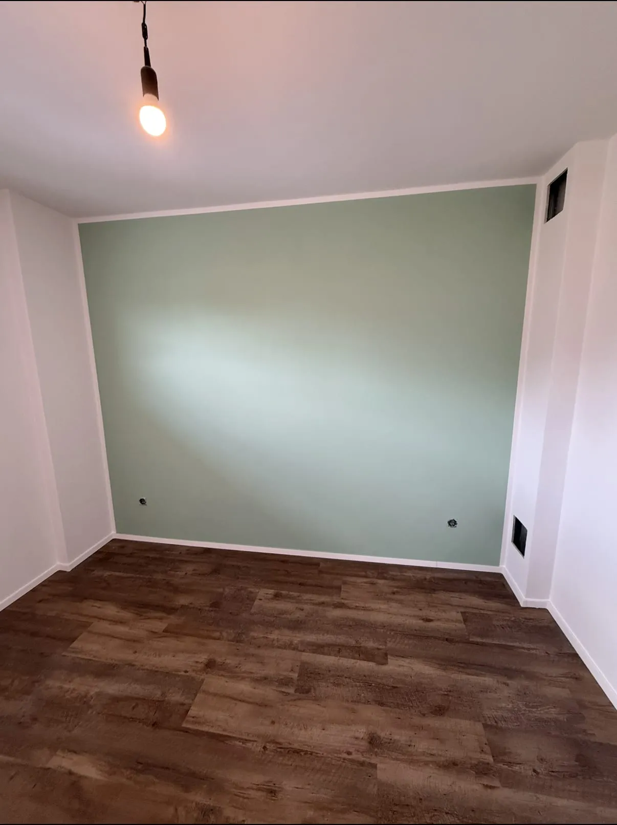 Nachher – Wandgestaltung