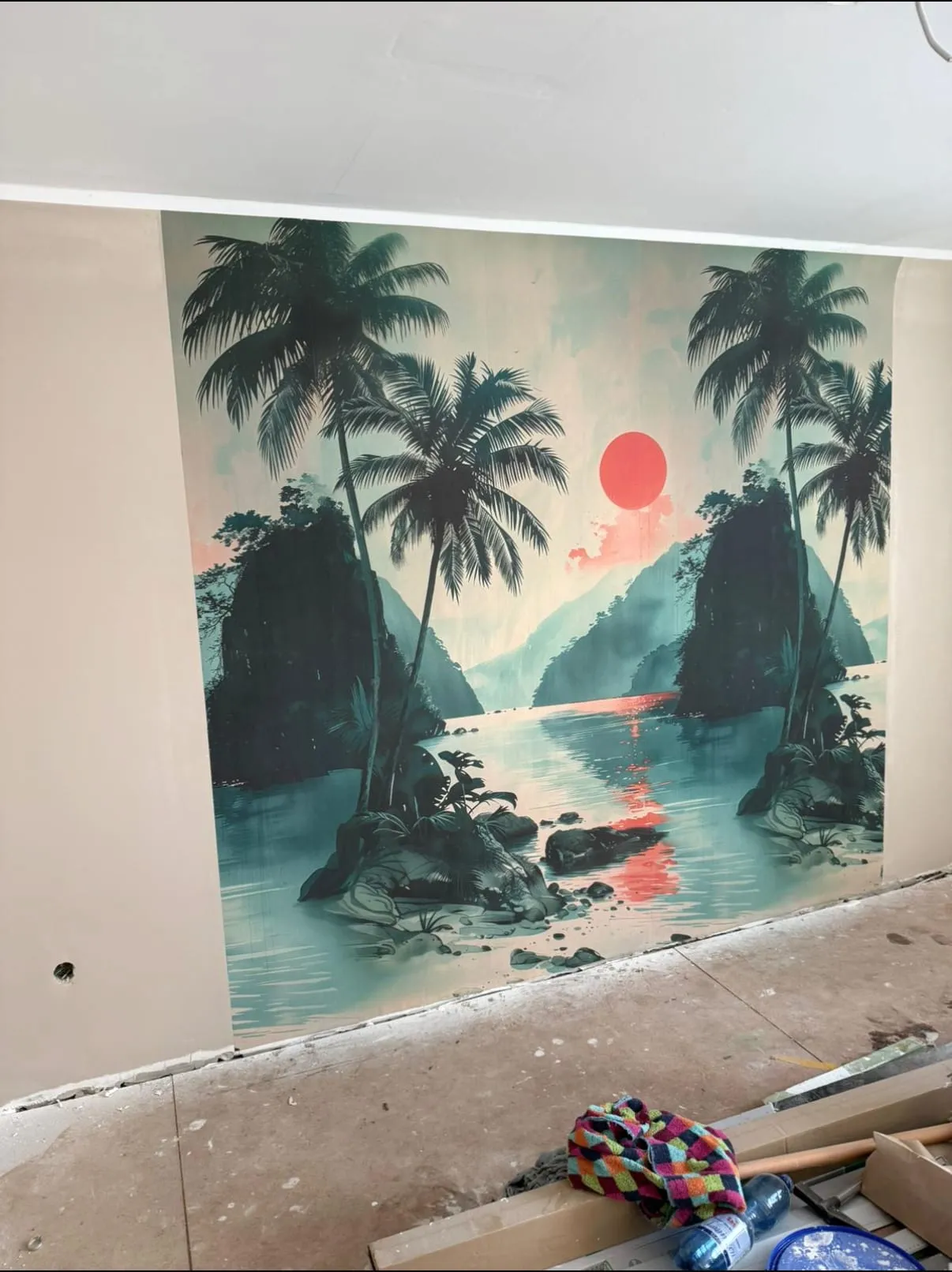 Nachher – Wandsanierung