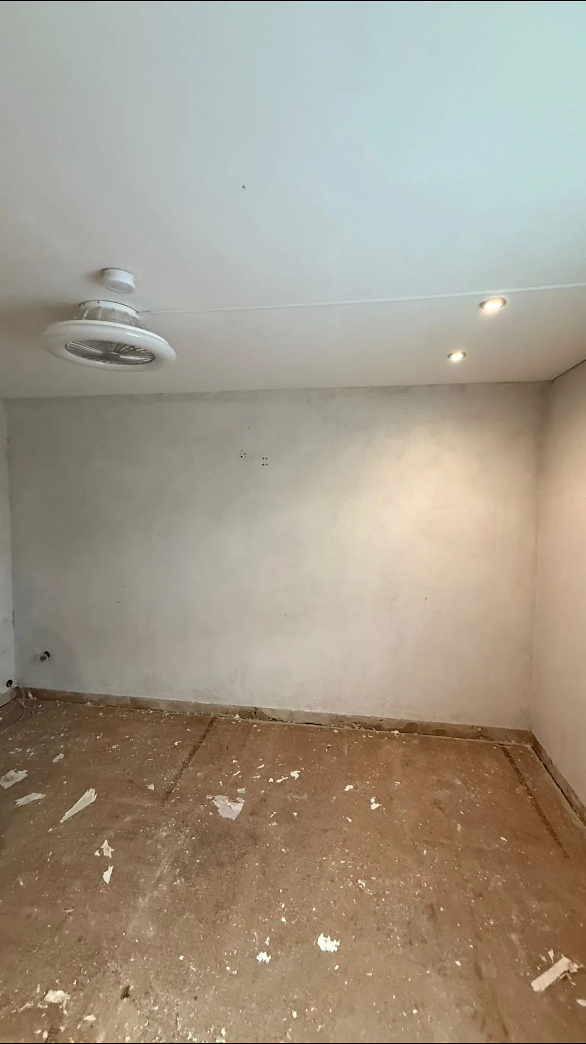 Vorher – Wandsanierung